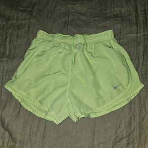 Nike Women's Green Running Shorts